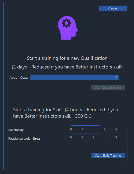 training